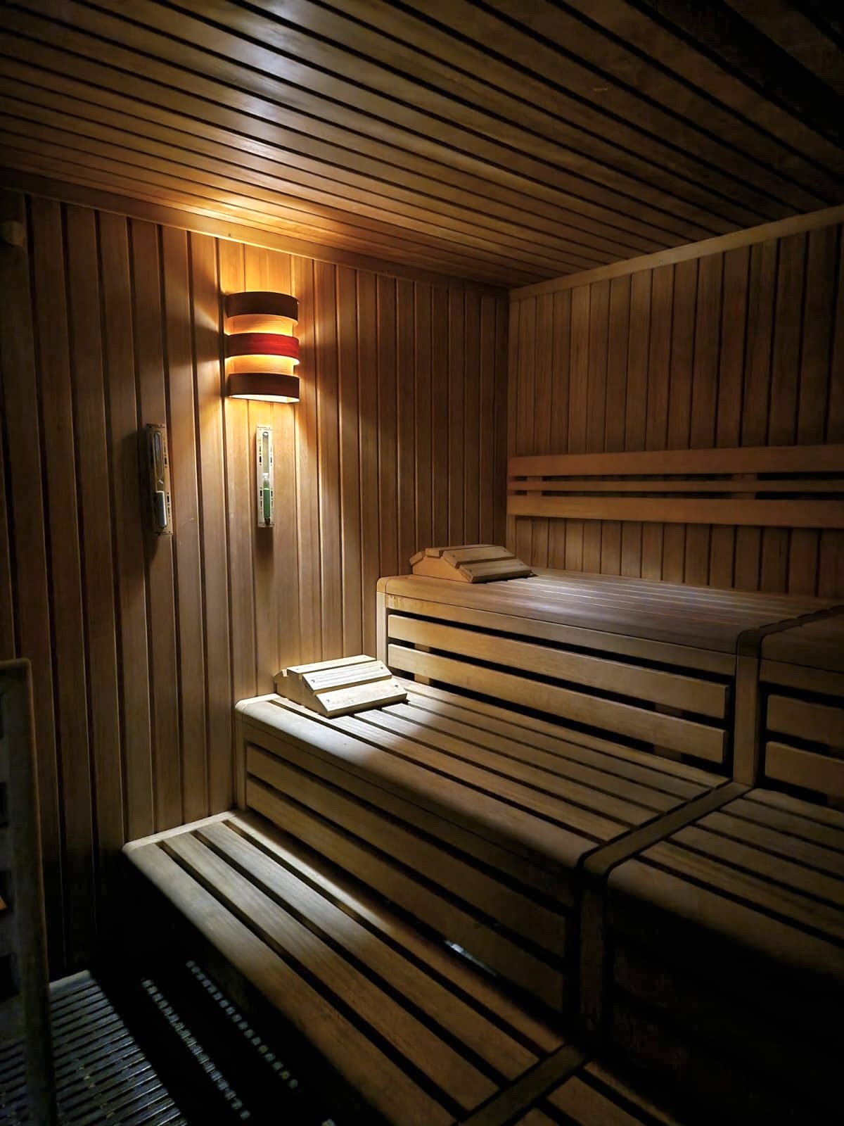 Sauna im Wellnessbereich